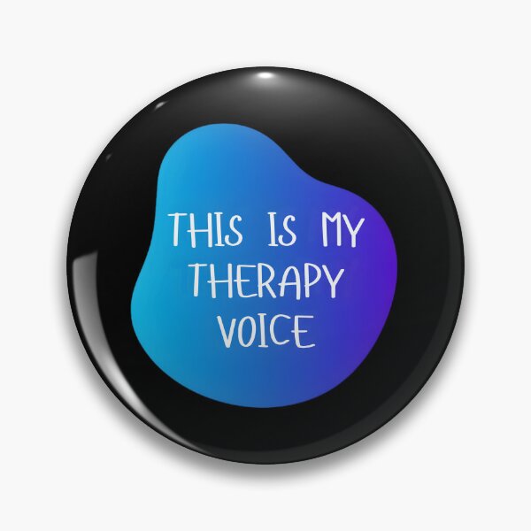 Item preview, This is my therapy voice | Music therapist designed and sold by SocialStaticz.