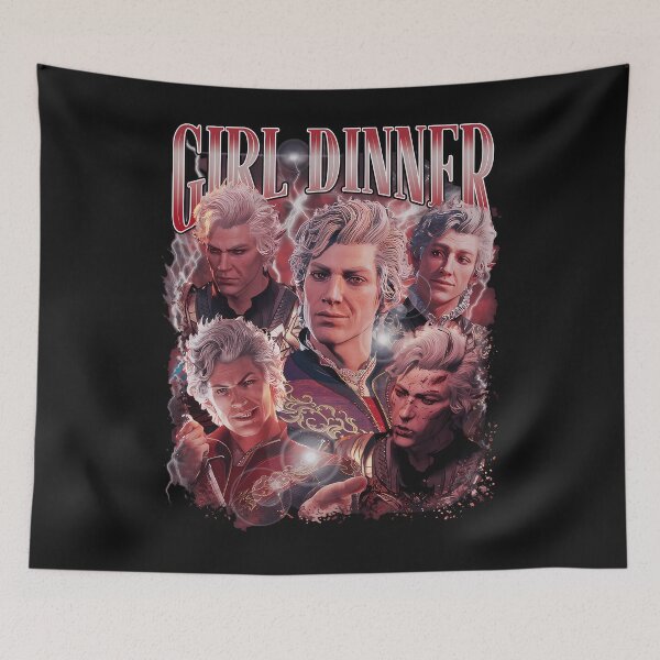 Item preview, Astarion Girl Dinner Baldurs Gate designed and sold by Ouais  Malak.