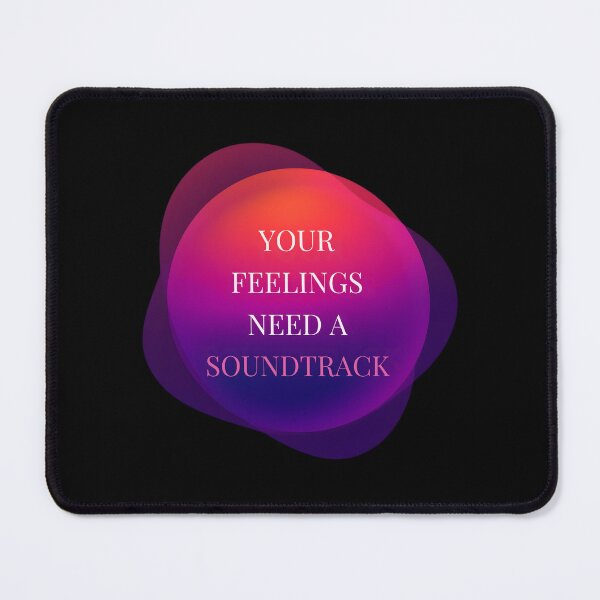 Item preview, Your feelings need a soundtrack | Music therapist designed and sold by SocialStaticz.