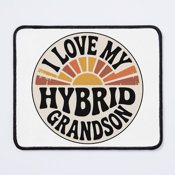 Item preview, I Love My Hybrid Grandson designed and sold by graphic-genie.