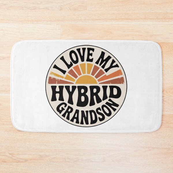 Item preview, I Love My Hybrid Grandson designed and sold by graphic-genie.