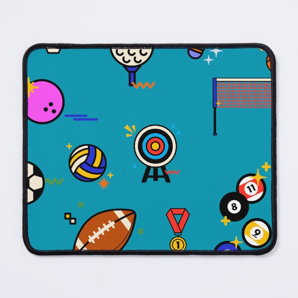 Item preview, Play Hard Minimalist Sports Doodle designed and sold by LoudVictory.