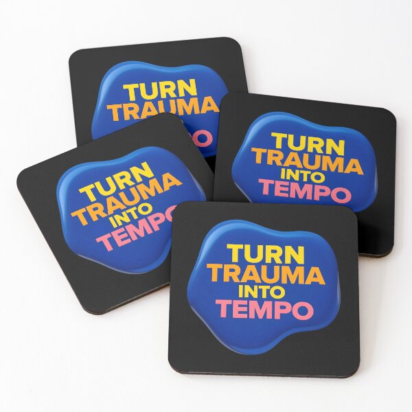 Item preview, Turn trauma into tempo | Music therapist designed and sold by SocialStaticz.