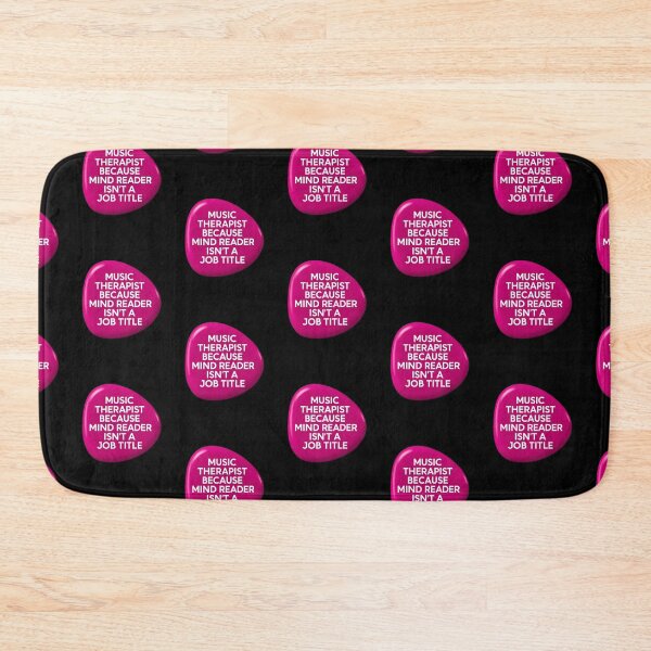 Item preview, Music therapist because mind reader isn't a job title | Music therapist designed and sold by SocialStaticz.