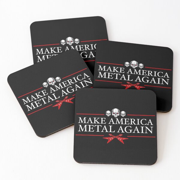 Item preview, Make America Metal Again Trump Rock Heavy Music Thrash Gift designed and sold by AnnUWatts.