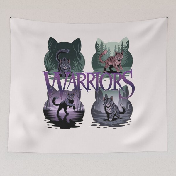 Item preview, Warrior Cats Logo designed and sold by PaucekEstevan.
