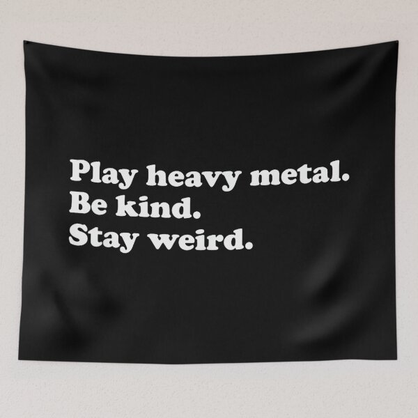 Item preview, Men Women Teens Boys or Girls Funny Heavy Metal designed and sold by AnnUWatts.