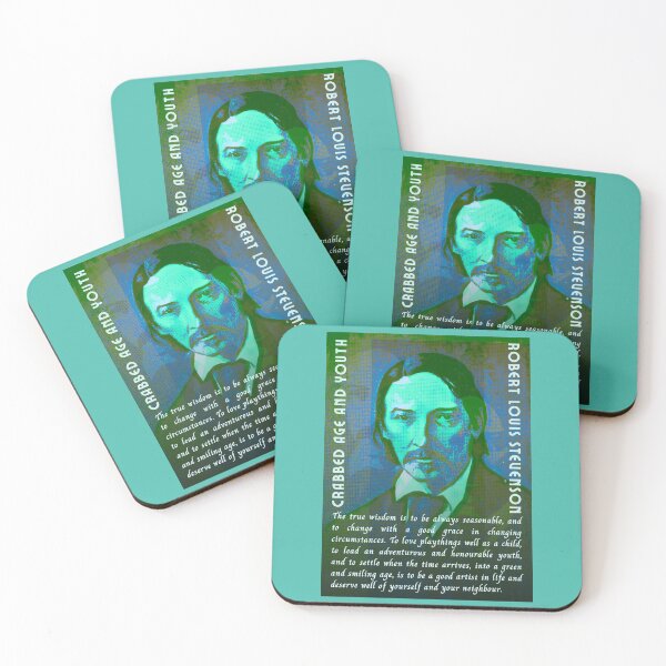 Item preview, Robert Louis Stevenson quote: The true wisdom is to be always seasonable, and to change with a good grace in changing circumstances.  designed and sold by artbleed.