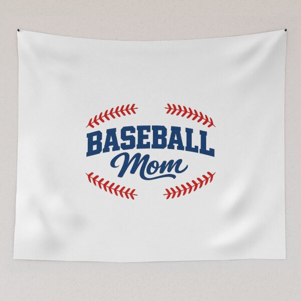 Item preview, Baseball Mom Red Laces Athletic Sports Typography designed and sold by THIENVT.