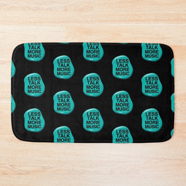 Item preview, Less talk more music | Music therapist designed and sold by SocialStaticz.