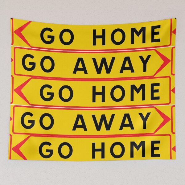 Item preview, Go home or away? designed and sold by ALF2023.