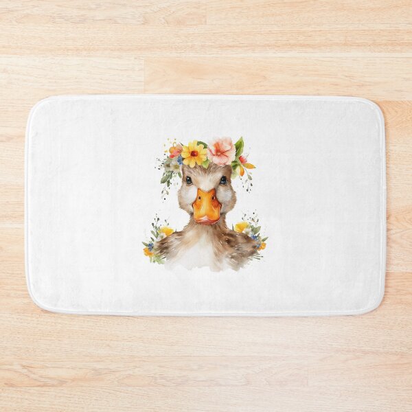 Item preview, Spring Duck Floral Flowers designed and sold by AussieMomma.