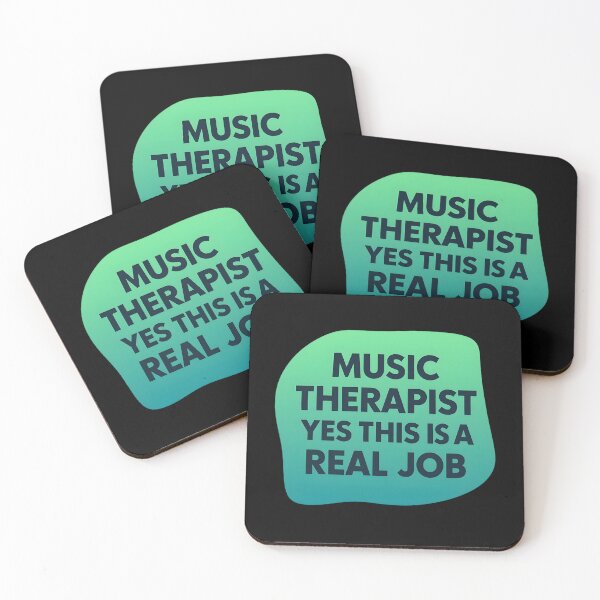 Item preview, Music therapist yes this is a real job | Music therapist designed and sold by SocialStaticz.