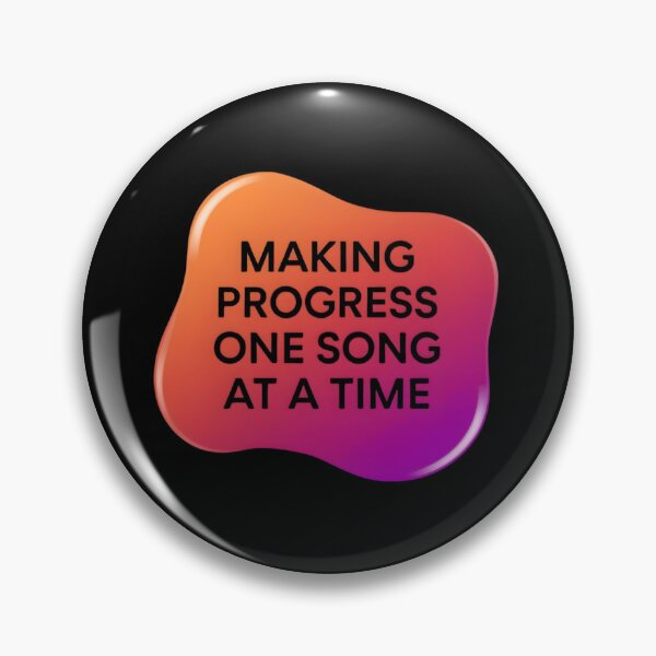 Item preview, Making progress one song at a time | Music therapist designed and sold by SocialStaticz.