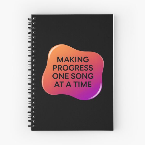 Item preview, Making progress one song at a time | Music therapist designed and sold by SocialStaticz.