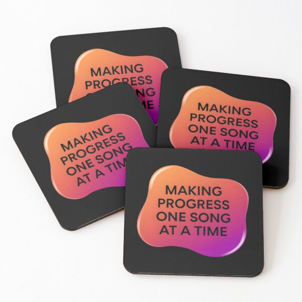 Item preview, Making progress one song at a time | Music therapist designed and sold by SocialStaticz.