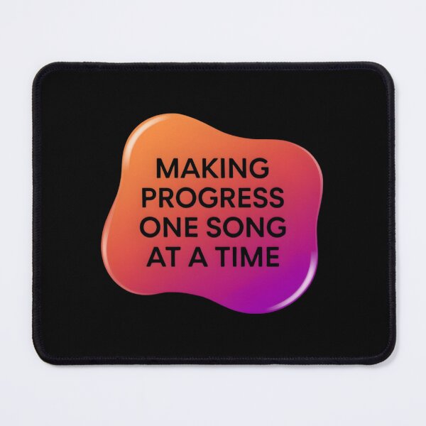 Item preview, Making progress one song at a time | Music therapist designed and sold by SocialStaticz.