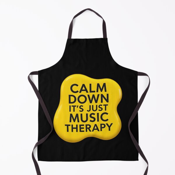 Item preview, Calm down it's just music therapy | Music therapist designed and sold by SocialStaticz.