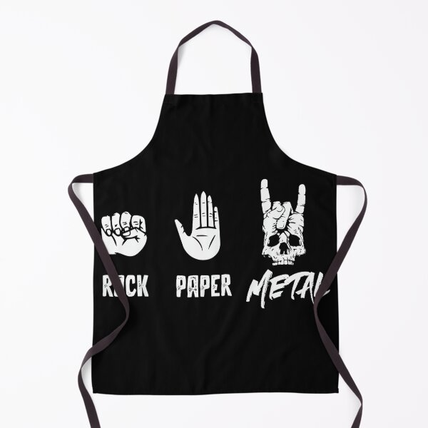 Item preview, Rock Paper Metal - Heavy Metal Music designed and sold by AnnUWatts.