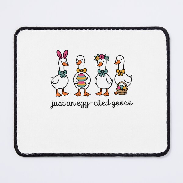 Item preview, Just An Egg-Cited Goose Funny Easter Day designed and sold by gunaone-design.