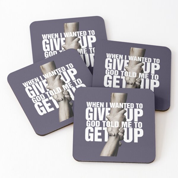 Item preview, When I Wanted To Give Up God Told Me To Get Up designed and sold by MdEchoSTS.