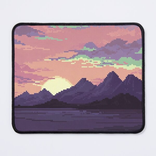 Item preview, Pastel Pixel Gaming Landscapes – Retro Aesthetic Posters & Totes designed and sold by sam54796.