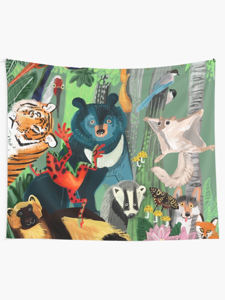 Vista alternativa de Tela decorativa Ussuriland: Dersu´s dream
