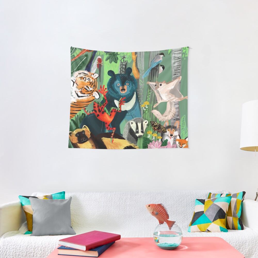 Ussuriland: Dersu´s dream Tela decorativa