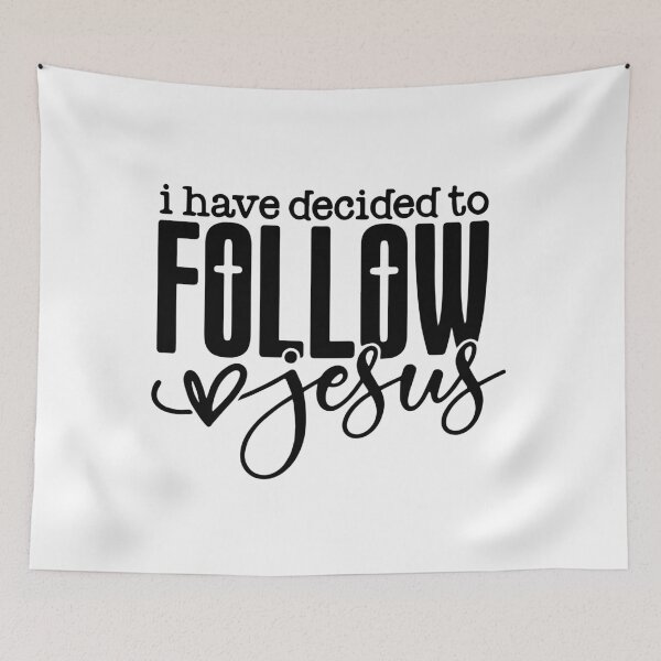 Item preview, I Have Decided to Follow Jesus No Turning Back designed and sold by MdEchoSTS.