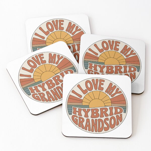 Item preview, I Love My Hybrid Grandson designed and sold by graphic-genie.