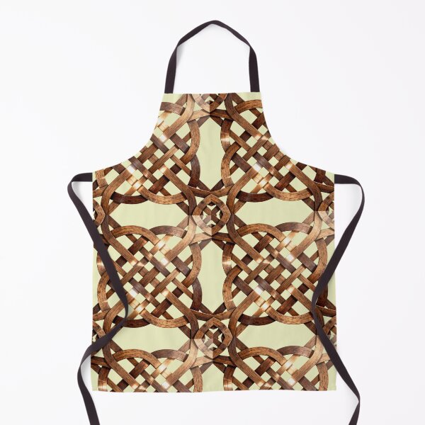 Item preview, A woven pattern made of wood designed and sold by Ratatosk-AI.