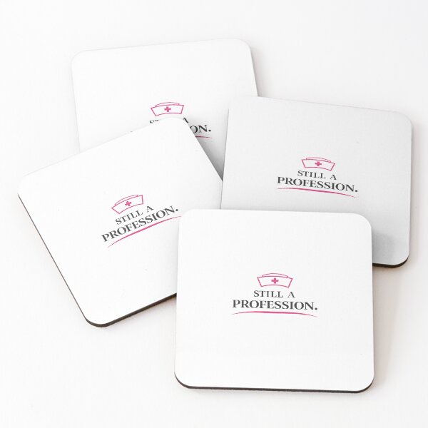 Item preview, Still A Profession Nurse Pride Sticker Healthcare Worker RN Design designed and sold by NANursing.