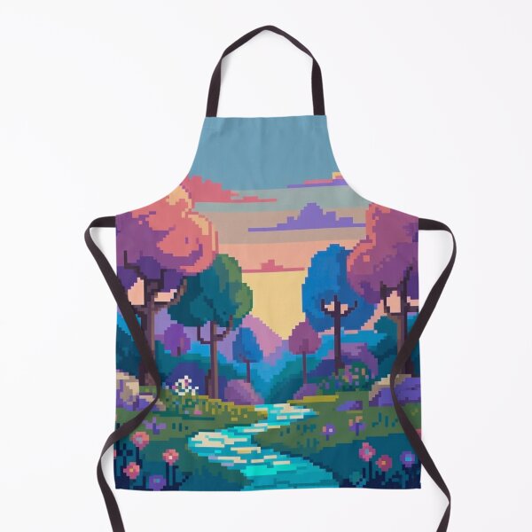 Item preview, Pastel Pixel Gaming Landscapes – Retro Aesthetic Posters & Totes designed and sold by sam54796.