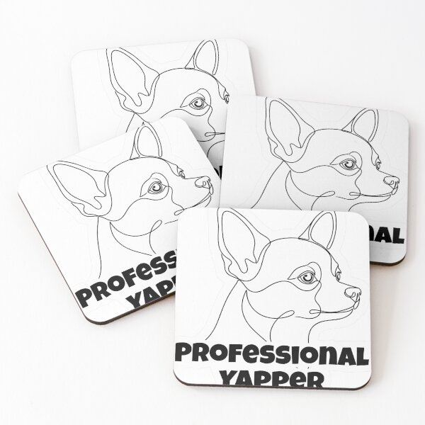 Item preview, Chihuahua Funny Meme Dog – Professional Yapper designed and sold by YanitaTF.