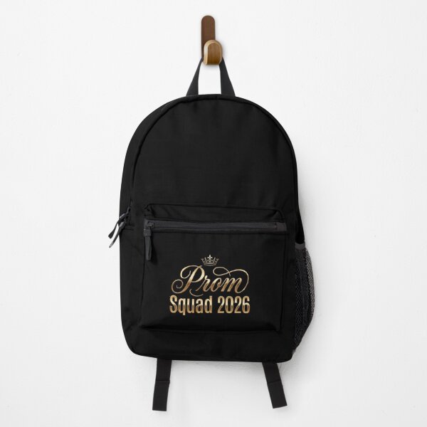 Item preview, Prom Squad 2026 Gold Crown Typography – Elegant Graduation Party Design designed and sold by Verycutethings.