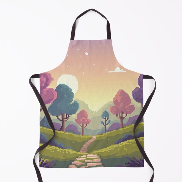 Item preview, Pastel Pixel Gaming Landscapes – Retro Aesthetic Posters & Totes designed and sold by sam54796.