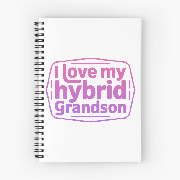 Item preview, I Love My Hybrid Grandson designed and sold by graphic-genie.