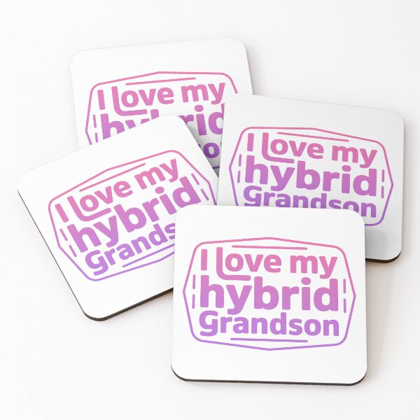 Item preview, I Love My Hybrid Grandson designed and sold by graphic-genie.