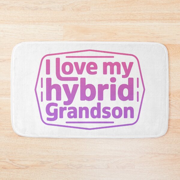 Item preview, I Love My Hybrid Grandson designed and sold by graphic-genie.