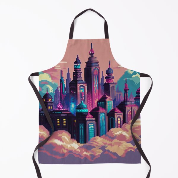 Item preview, Pastel Pixel Gaming Landscapes – Retro Aesthetic Posters & Totes designed and sold by sam54796.