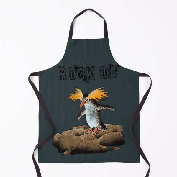 Item preview, Rock On Rockhopper Penguin - Cute Rocker Bird Illustration designed and sold by TheArtOfTreble.