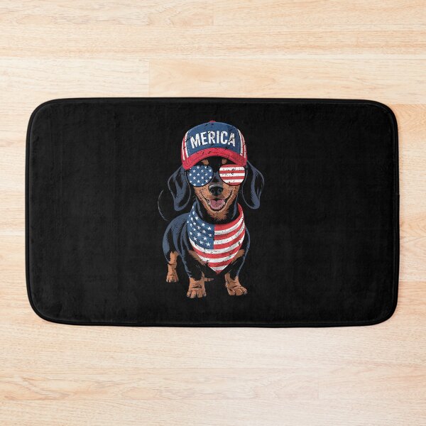 Item preview, Dachshund 4th of July US American Flag Doxie Dog Patriotic Men Women Kids designed and sold by Boutkimaewab.