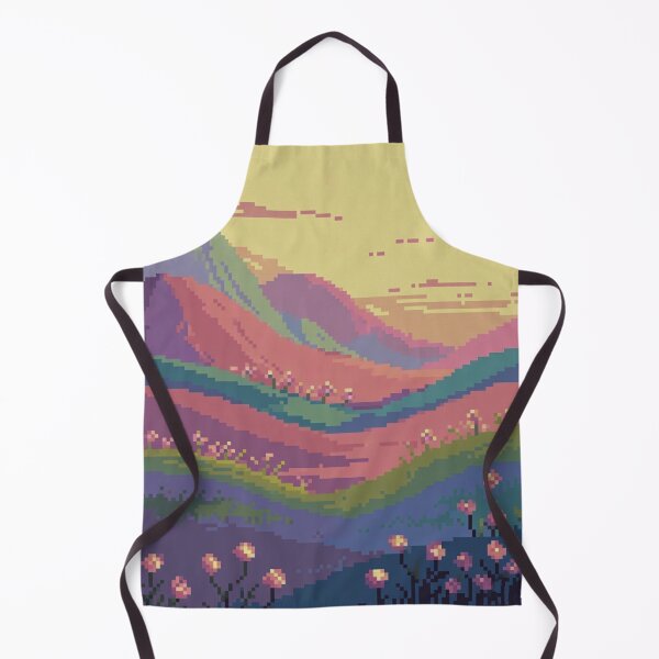 Item preview, Pastel Pixel Gaming Landscapes – Retro Aesthetic Posters & Totes designed and sold by sam54796.