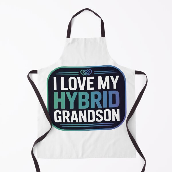 Item preview, I Love My Hybrid Grandson designed and sold by graphic-genie.
