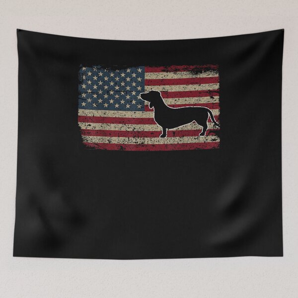 Item preview, Dachshund America Flag Patriotic Weiner Dog Gift designed and sold by Boutkimaewab.