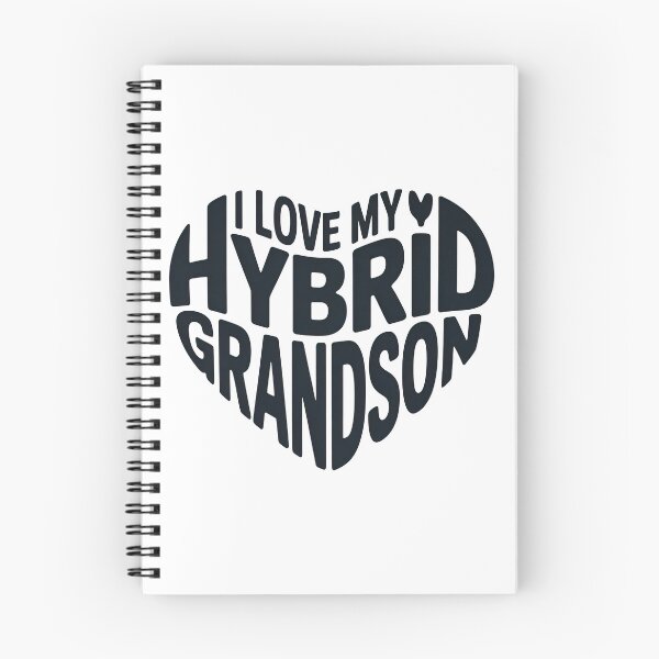 Item preview, I Love My Hybrid Grandson designed and sold by graphic-genie.