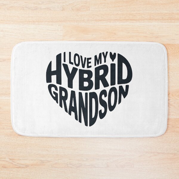Item preview, I Love My Hybrid Grandson designed and sold by graphic-genie.