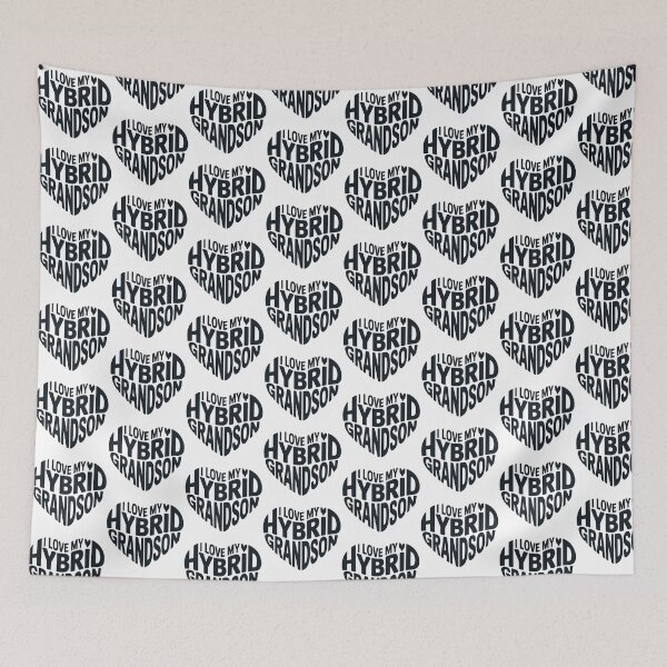 Item preview, I Love My Hybrid Grandson designed and sold by graphic-genie.