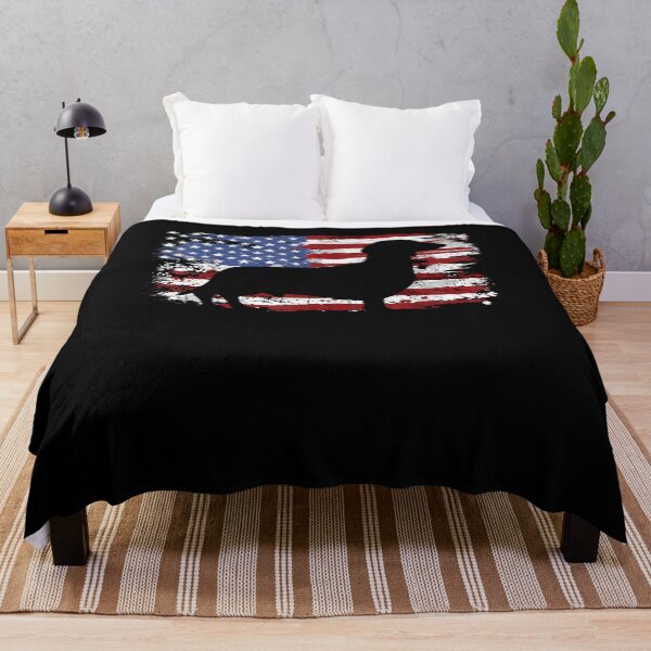 Item preview, Dachshund Weiner Vintage American Flag designed and sold by Boutkimaewab.
