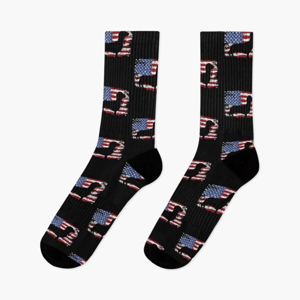 Item preview, Dachshund Weiner Vintage American Flag designed and sold by Boutkimaewab.
